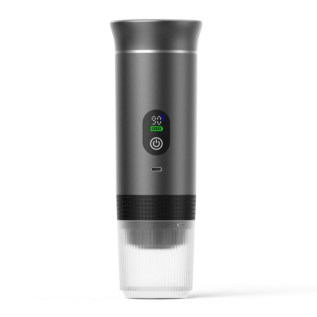 Portable Electric Capsule Coffee Maker - Pump-Action, Multifunctional, 3-in-1 for American & Italian Style