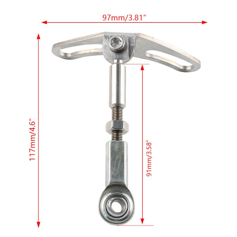 Racing Car Stainless Steel Adjustable Internal Wastegate IWG Bracket Turbo Blankets For Subaru WRX STi