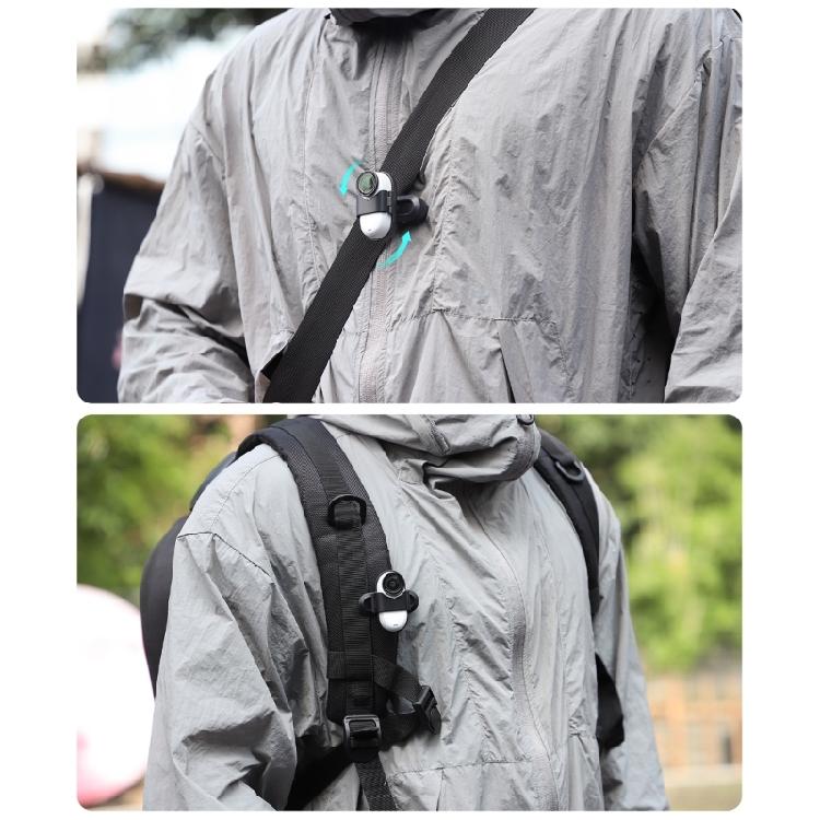 Kleiner und leichter Kamera-Clip mit 360°-Drehung für GO 3S/GO 3 Kamera-Hut-Clip Kamera-Halterung Zubehör