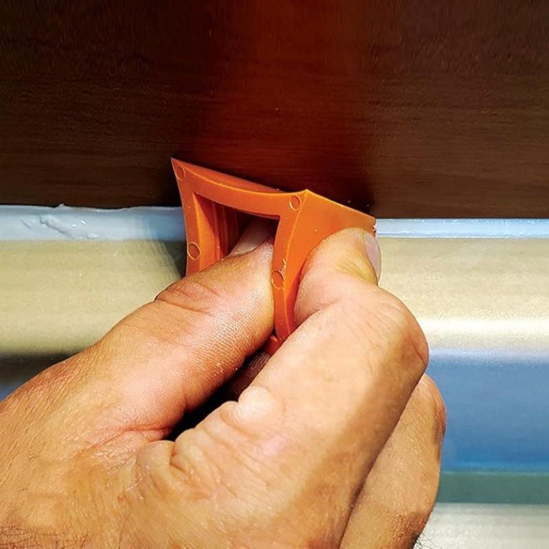 Silicone Caulking Tool Reusable Joint Sealant Spreader Spatula Scraper Caulking Applicator for Tile Window Grout Edge Removal