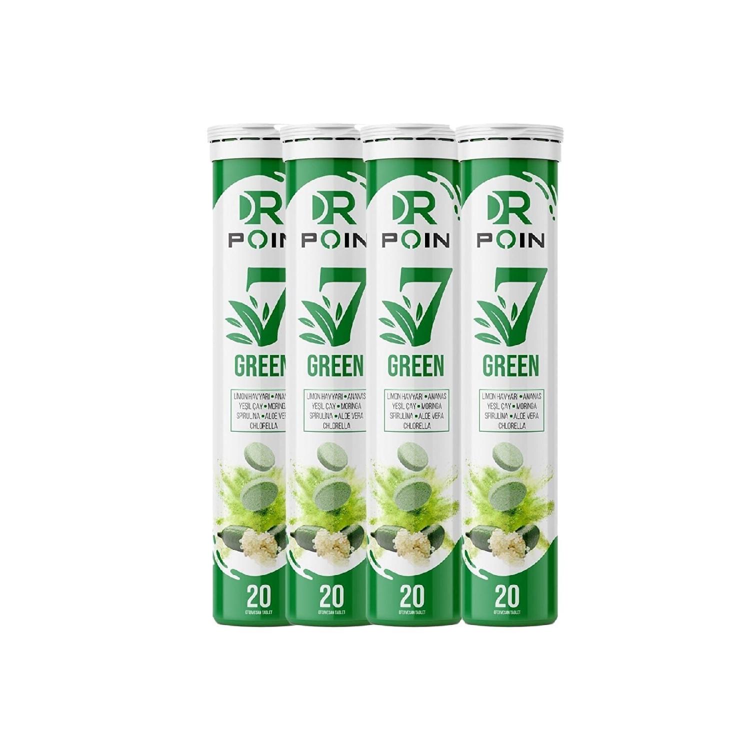 

7 Green Effervesan Tablet 4 Pieces