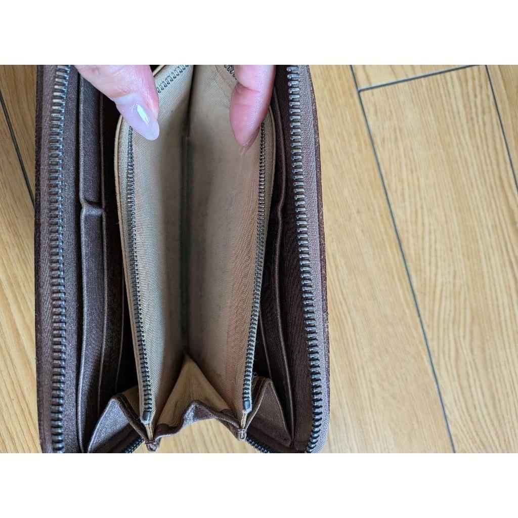 Used BOTTEGA VENETA Intrecciato Long Wallet Brown