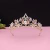 Bridal Crown Wedding Tiara - Korean Style Princess Birthday Headpiece for Women