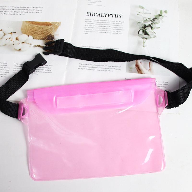 Waterproof Crossbody Phone Bag with Shoulder Strap and Touchscreen Access for Swimming and Rafting