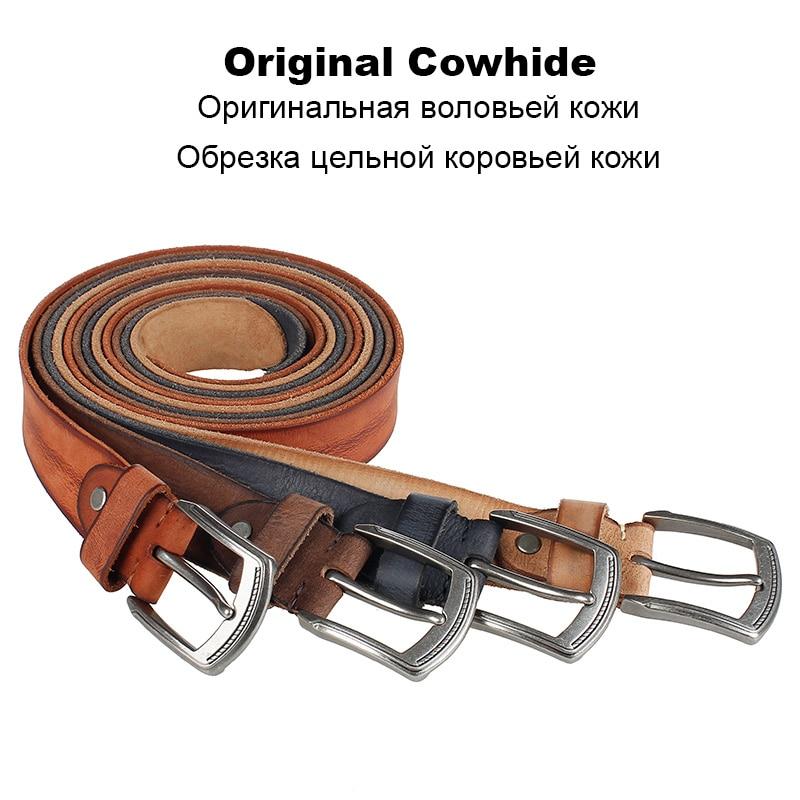 Ceinture Cuir Vachette Rechange Newbury - Métallique 4 Cm - Femme - Fabriquée Italie