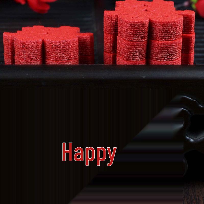 Doppelglück Hochzeits-Streudeko Set: Kreative Bett-, Zimmer- und Treppenhausdekorationen mit Obstteller