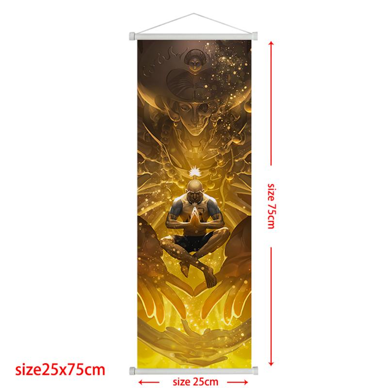 Anime Hunter X Hunter Scroll Poster GON Killua Zoldyck Hisoka Art Canvas Wall Decor for Bedroom Home Poster Family Room Decor