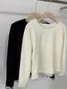 Korean Mesh Patchwork Sequin Two-Piece T-shirt: 2025 Winter Women's Sweet Temperament Trendy Top