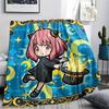 Anya Forger Print Flannel Blanket, Ultra Soft High Quality All Seasons Warm Throw, Home Decor Cozy Blanket, Perfect Christmas Gift
