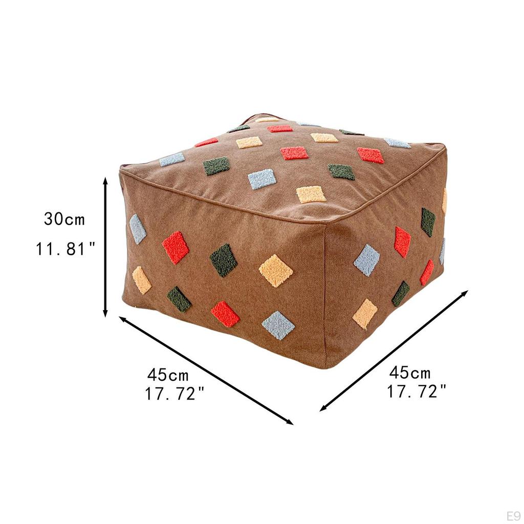 Floor Cushion Pad Footstool Seating for