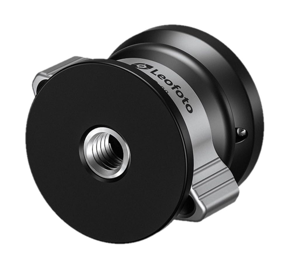 Leofoto Tripod Accessory Leveling Base for Video 38mm Base Compatible with and Tripod Mounting 3kg Load Part Number 037959 LB-38 Recording, Diameter,