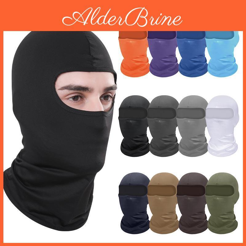 Breathable Antiuv Cycling Cap Summer Balaclava Men Full Face Mask Bicycle Motorcycle Running Cooling Sport Gear