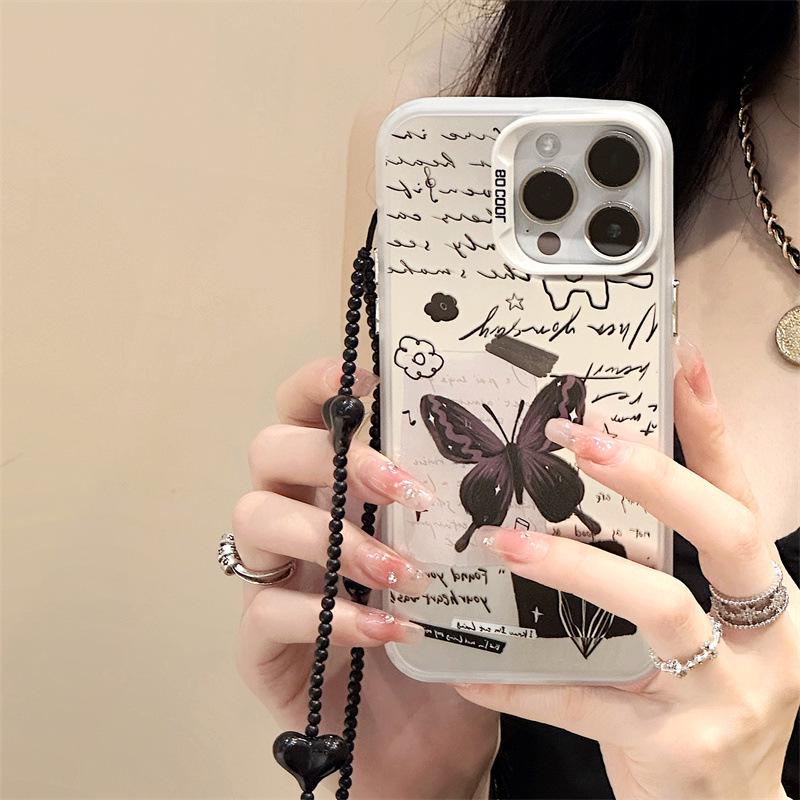 Zhitai Etui Huawei Mate60 & iPhone 14/15 Pro Max: Frosted Laser dla 13, 12 z bransoletką dla 11.