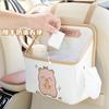 Car seat back storage bag capybara car built-in bag cartoon practical multi-functional car storage bag