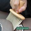 High Density Ultra Soft Detail Brush Kit - Automotive Interior Cleaning Tool With Soft Hair, Wooden Handle, Deep Cleaning For Keyboards, Laptop, Sofa