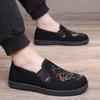 Guochao Herrenschuhe alte Peking bestickte Stoffschuhe lässige weichsohlige Dad-Schuhe chinesischer Stil Slipper Social-Schuhe