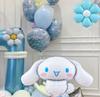 Zeroire Boy and Girl Happy Birthday Character Balloon Decorations Glossy Handheld Party Balloons Pink Blue