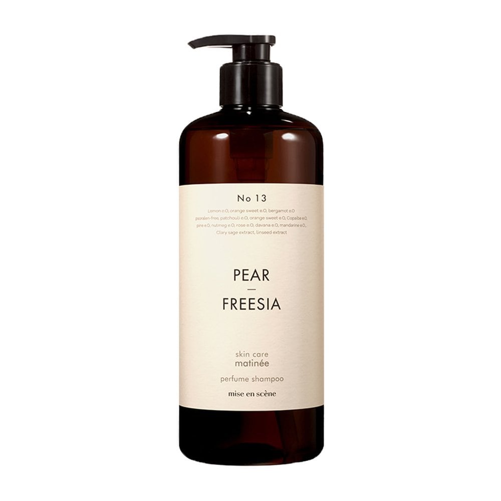 mise en scène skincare perfume shampoo fair en freesia scent 900ml