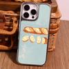 Personalized baguette for iPhone17promax mobile phone case 15/16pro matte PC13 large hole 12 hard