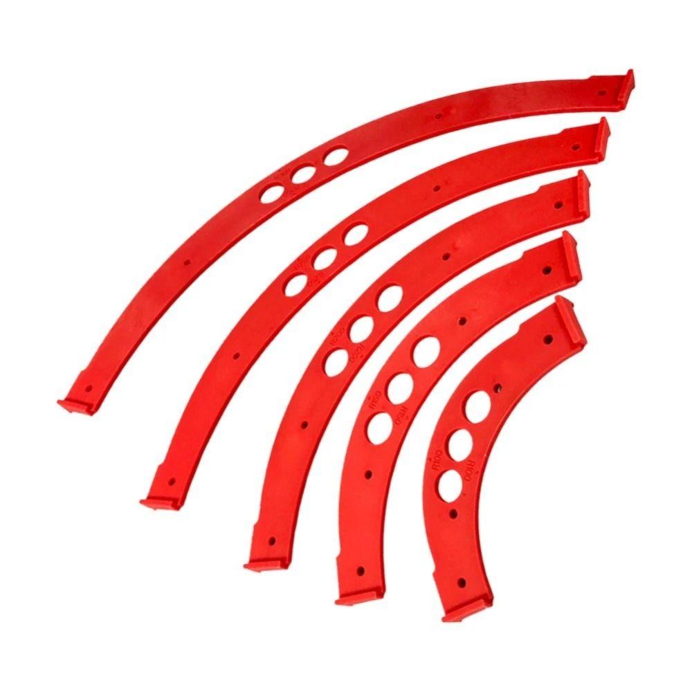 Precise Inner & Outer Woodworking Round Formold Plastic Template Semi-circular Template Router Templates