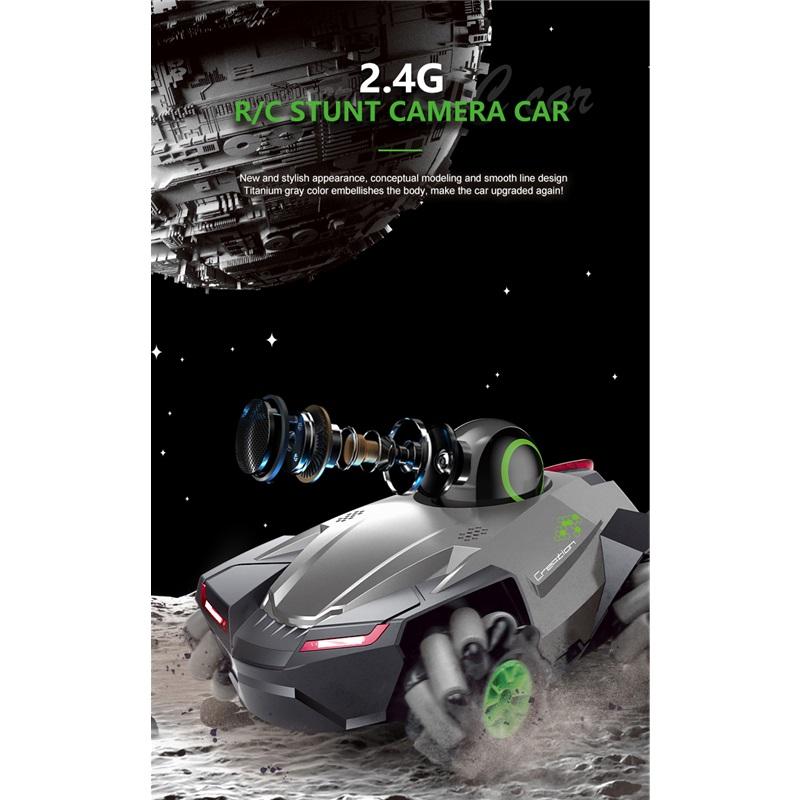 RC Car 1:20 With Video 2.4G WIFI FPV HD Camera Car 360° Rotation Stunt Camera Car Kids boy toys
