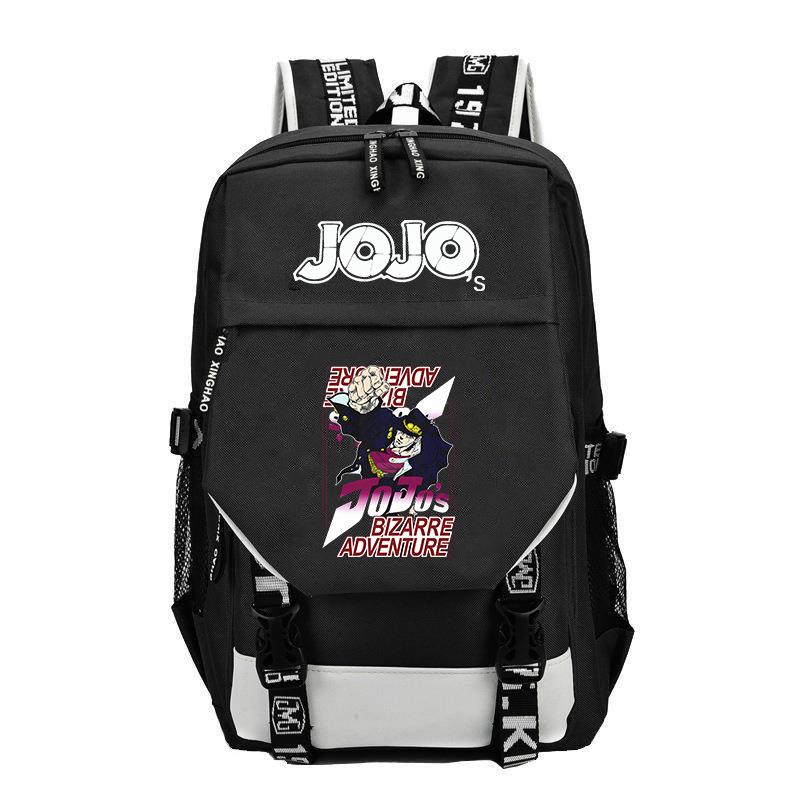 Backpack, Student Animation Fashion Trend Personalized Backpack Men'S And Women'S School Bags