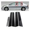 For Honda Civic Car Sticker Pillar Posts Door Trim Covers Decorative Accessories 2006 2007 2008 2009 2010 2011