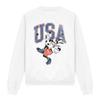 Disney Unisex Adult Football USA Goofy Sweatshirt