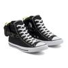 Converse Chuck Taylor All Star Buckle Up - Volt Glow Versatile Comfort High Top Espadrilles Unisex Black