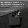 Silicone Car Storage Box For Tesla Model 3 Y S X 2017-2026 2026 Hidden Organizer Tray Bag Box Phone Coin Holder Auto Accessories