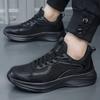 Men's Extra Large Size 50 49 48 EU Autumn Mesh Breathable Lightweight Soft Sole Casual White Sneakers - Versatile for Sports &