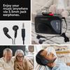 ByronStatics Portable Cassette Tape External Manual VAS 2 AA USB Powered Headphones Player, Recorder, FM/AM Radio, Walkman, Player, Built-in