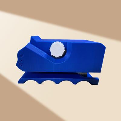 1 Stück Handliche Schneidwerkzeuge Kartonschneider für Katzenkratzbäume Kreativer Niedlicher 3D-gedruckter Kartonschneider Tragbarer Kartonschneider
