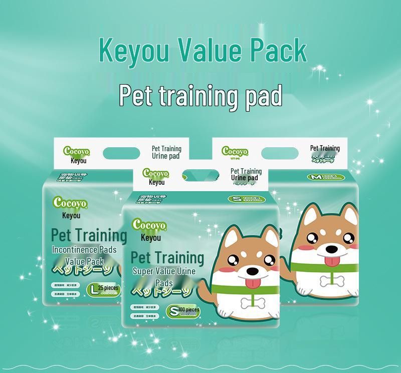 

Youpai Cocoyo Super Value Waterproof Thickened Dog Urine Pads M size 50 pcs