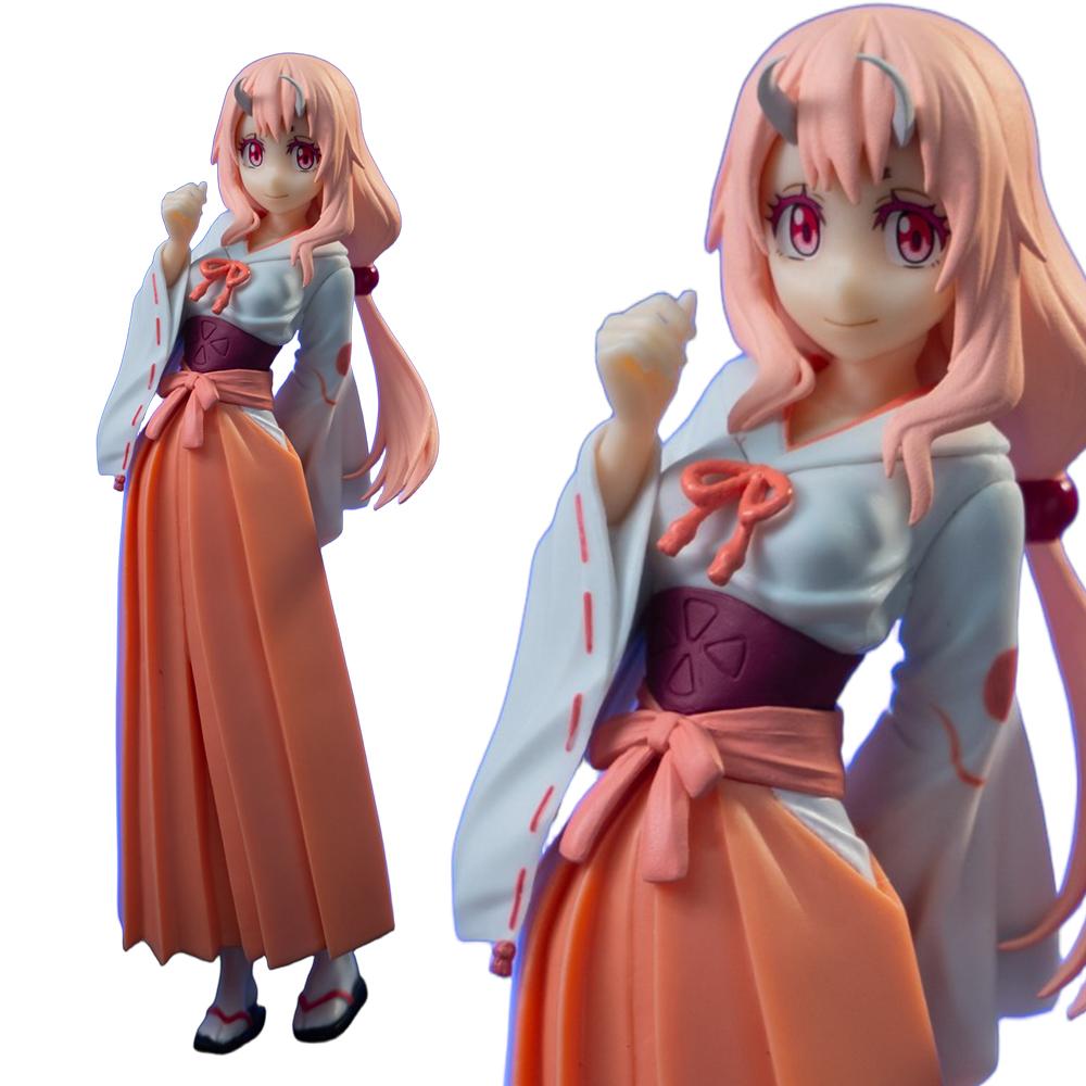 15cm Anime O Kadın Bir Slime Olarak Yeniden Doğduğumda Shuna Sevimli Kız Anime Figürleri Masaüstü Süsleri Japon Bebekleri Oyuncak Hediye