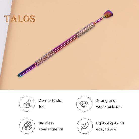 Nail Cuticle Remover Round/Arc-shaped Cutting Edge Manicure Peeling Nail Care Functional Nail Cuticle Trimmer Remover Home Use