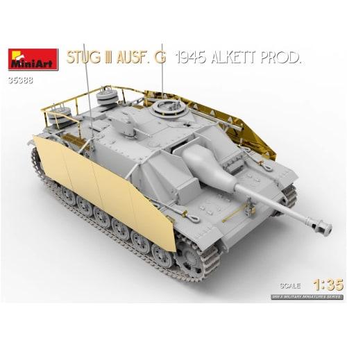 Miniart 1/35 scale German Sturmgesch?tz III Ausf. G, 1945, Alkett Plastic Model Kit MA35388
