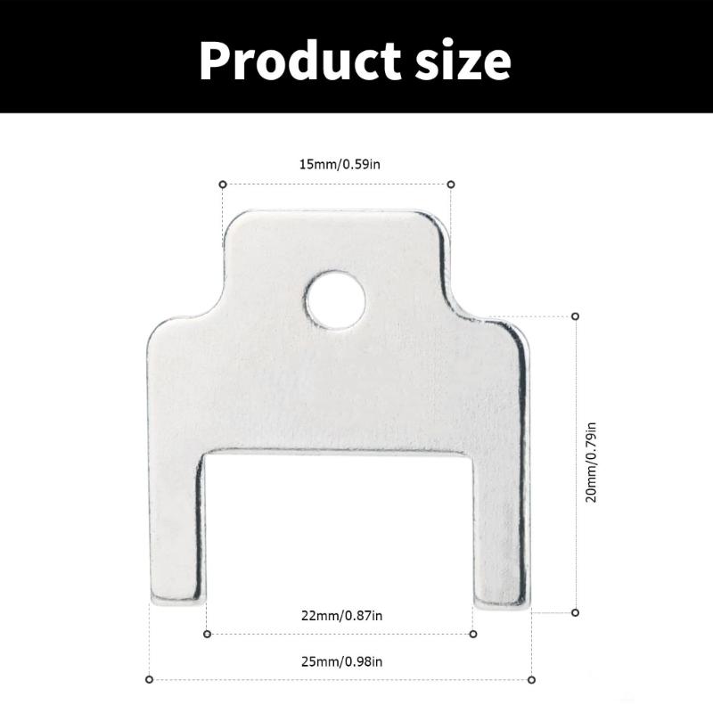 5Pcs 25mm Aluminum Alloy Replacement Keys for Paper Towel Dispenser Paper Towel Dispenser Replacement Key with Key Rings