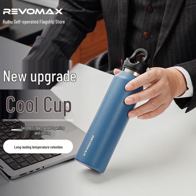 REVOMAX 16oz Threadless Insulated Thermos