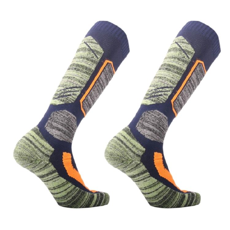 Cotton Ski Socks Compression Snowboard Socks Knee High Thermal Socks, Breathable