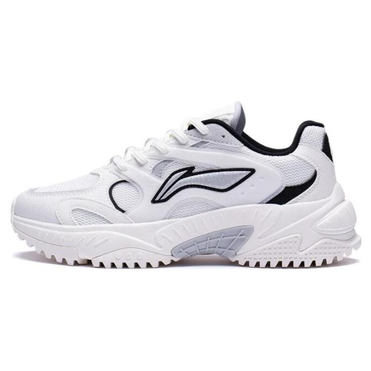 (WMNS) Li-Ning Star Wind White Black Women s AGCT150-2 EU 35