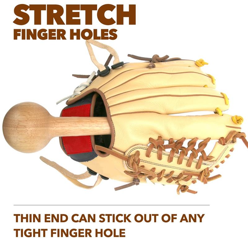 Baseball Glove Mallet Wood Quick Create Ball Shaped Pocket Softball Glove Mallet Solid Construction Mallet