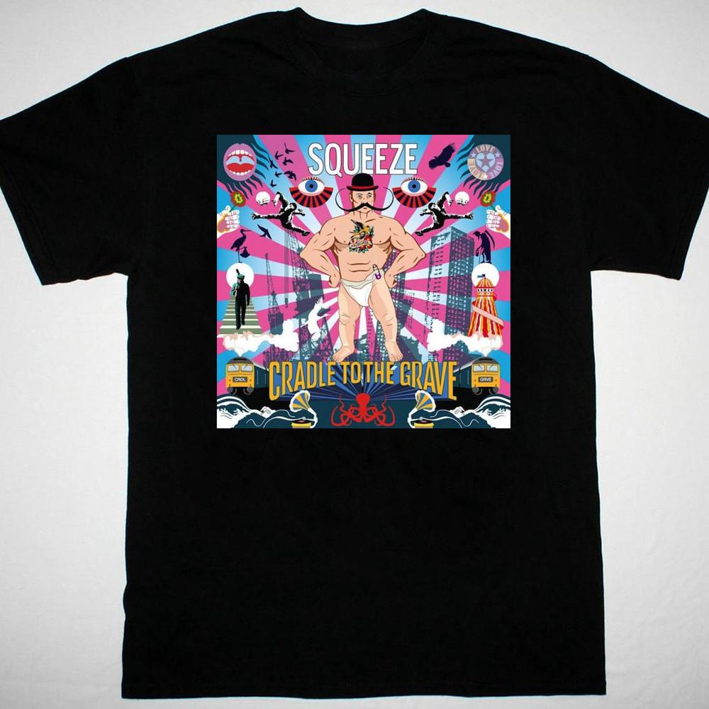 

Squeeze band Pop Back With 14th Studio Album BLACK T-shirt S to 5Xl TA5607 Unisex T-Shirt L