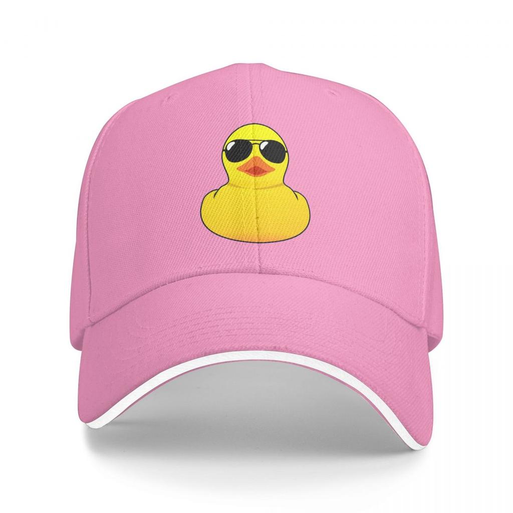 Unisex Baseball Hats Cool Rubber Duck Outdoor Streetwear Summer Sports Baseball Caps Hip Hop Cap Casquette Polychromatic Hats