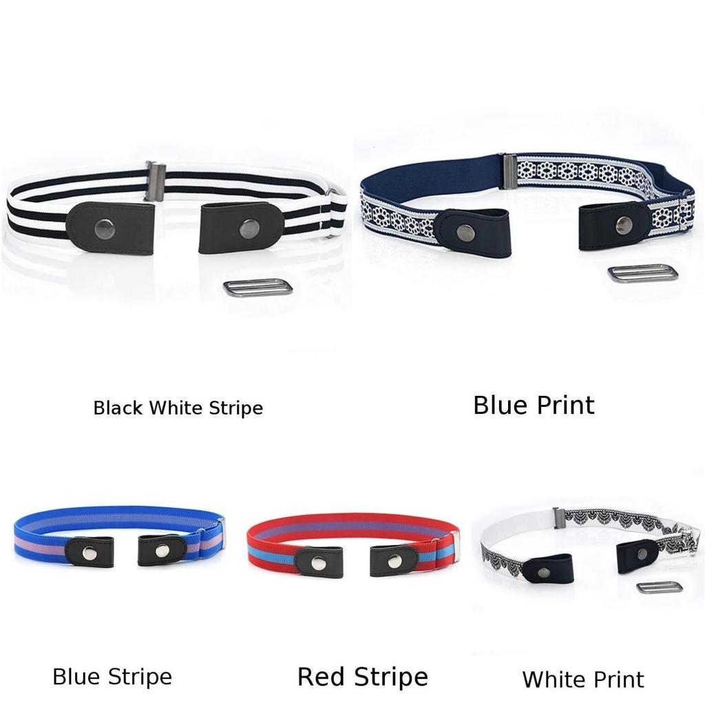 Buy Mens Women Buckleless Invisible Belt Elastic Jeans Convenient
