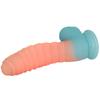 New Luminous Silicone Dildos with Suction Cup Glow In Dark Colorful Penis for Beginners Female Men Masturbator Sex Toy For Adult