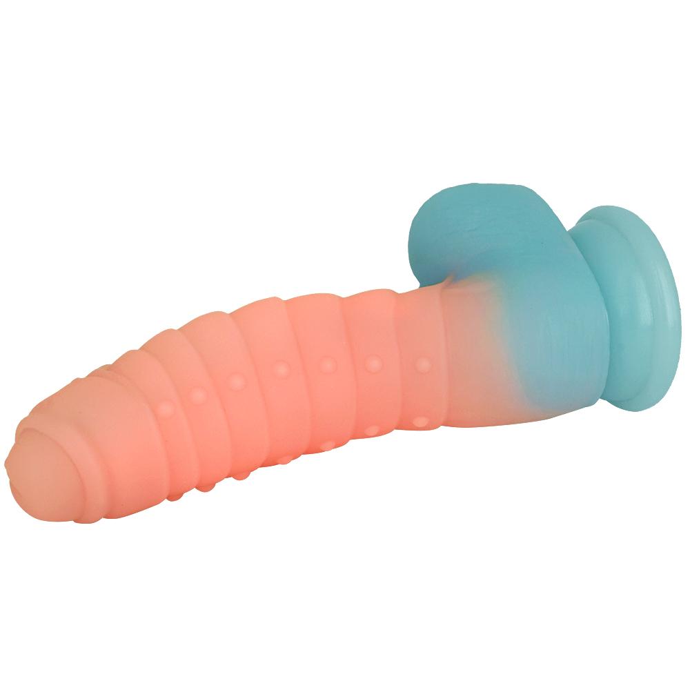 New Luminous Silicone Dildos with Suction Cup Glow In Dark Colorful Penis for Beginners Female Men Masturbator Sex Toy For Adult