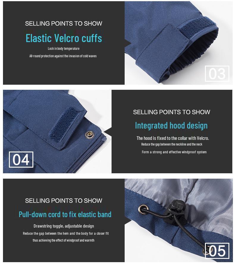 Customizable Men's and Women's Windproof Waterproof Jacket for Spring and Autumn