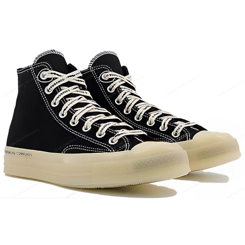Offspring x Converse Chuck Taylor All Star Vintage High-top Canvas Shoes Unisex Black and White