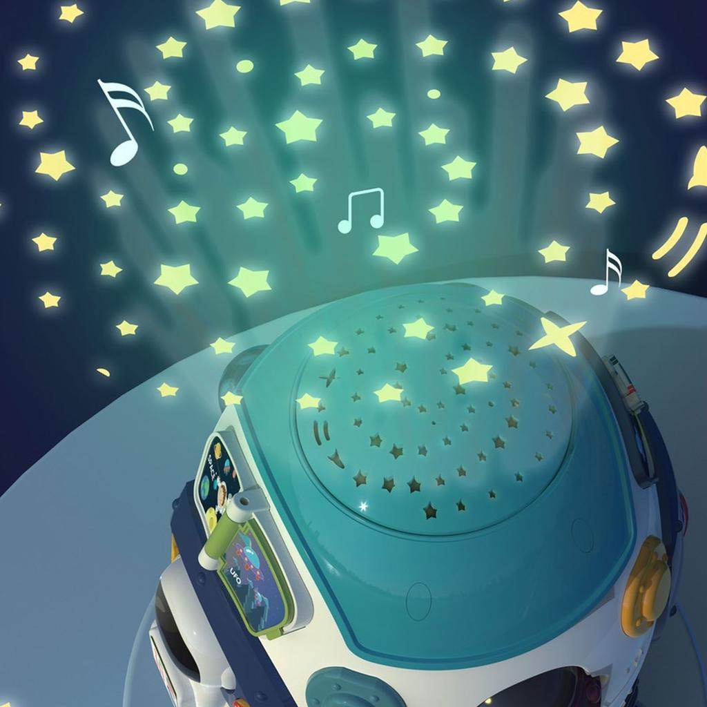 Musical Rocket Toy Portable Early Educational 19 Music Keys Space Musical Rocket Toy for Children